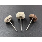 polish 拋光布輪 | 帶柄小布輪 鹿皮輪 小棉線輪 ｜金屬 樹脂 精密儀器 首飾 石材 金工