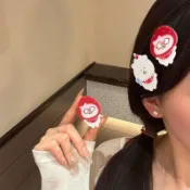 臺灣出貨🎁 日系可愛草莓自嘲熊髮夾少女可愛鴨嘴夾夏日配飾劉海髮夾蛋糕小熊