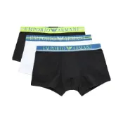 (店+)【EMPORIO ARMANI】阿瑪尼 SS23 Logo字母印花平角短褲 男款 3條裝