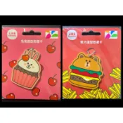💕現貨💕LINE friends 造型悠遊卡 蛋糕兔兔 漢堡熊大 兩款可選