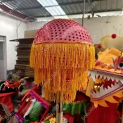 熱銷款~舞龍新款道具 旋轉龍頭 舞獅 龍獅 引龍 寶龍珠 舞龍舞獅 舞獅擺飾 舞龍道具 舞獅擺件 26/3