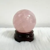 六芒星粉晶球 | 水晶 | 水晶球 | 水晶擺件