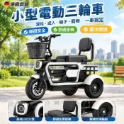 【親子溜娃】電動三輪車 小型成人親子車 迷你寵物代步車 城市代步 三輪車