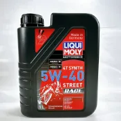 [機油倉庫]LIQUI MOLY 4T Street Race 5W-40 5W40全合成機油 機車 LM