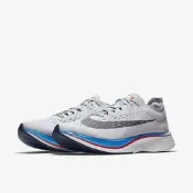 現貨US10 Nike Air Zoom Vaporfly 4% Fly灰藍 馬拉松跑鞋880847-004