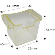 方型油杯2入裸裝 方形油杯 適用喜特麗JT1330 林內 豪山V837 V726 V937 莊頭北TR-5195
