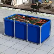 帆布魚池刮布游泳池養殖布戶游泳蓄池