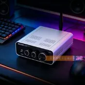 〈BRZHIFI BL53B擴大機TPA3221 100W + 100W〉藍牙5.3 高低音調節 裝3xOP運放 床頭音