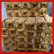 J🔥能量加持🔥批發1000個祈福金元寶半成品銀元寶手工摺紙金紙批發錫箔紙加厚切角半成品元寶【大師推薦】