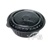 8399圓型餐盒(32oz)(OPS蓋/PP蓋) (年菜盒/煲湯鍋/魚翅羹/丼飯/大閘蟹/海鮮/熱炒/油飯)【裕發興包裝】