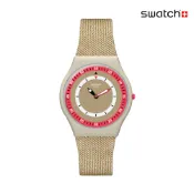 Swatch CORAL DUNES 超薄手錶/男錶/女錶/瑞士製造 SS09T102 (34mm)【官方旗艦店】