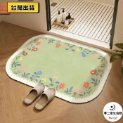 ✨闆闆精選✨浴室地墊硅藻泥軟吸水卡通墊子廁所衛生間防滑墊家用入戶門墊腳墊 浴室地墊 腳踏墊 地墊 吸水地墊 地毯地墊 止