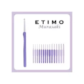 (店+)【Tulip】日本廣島 TULIP-ETIMO 「Murasaki 紫」紫柄鉤針 TEM
