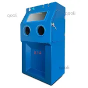 限時下殺 液體濕式不銹鋼噴砂機小型環保無塵水噴沙機汽車輪轂模具翻新除銹-詢運費