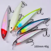【多魚釣具】浮水米諾 路亞假餌 40g 160mm 大米諾 海釣魚鉤