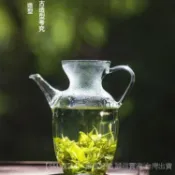 免運🎆綠茶加厚宋壺手工耐熱複古小青柑高硼硅耐高溫玻璃茶壺彈簧過濾