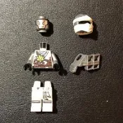 「樂高 軍團」LEGO 旋風忍者 NINJAGO 70595 冰忍 白忍者 贊 Zane NJO260