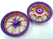 誠一機研 彩鈦 鋁合金輪框 RS 100 ZERO RSZ NEW CUXI 改裝 九爪 三葉 YAMAHA 鋁圈 輪圈