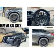 小亞-全新 BC FORGED EH186單片式 消光黑鍛造鋁圈 BMW x4 G02 G01 19吋 輪框
