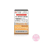 人生製藥 渡邊 Watanabe 維他命B2膜衣錠 60錠 維他命B 維他命 B2 公司貨【立赫藥局】