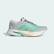 【adidas 愛迪達】慢跑鞋 女鞋 運動鞋 緩震 ADIZERO BOSTON 13 W 灰綠 KH8867