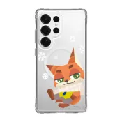 【TOYSELECT】Disney動物方城市-冬季雪花尼克款防摔透明SAMSUNG手機殼