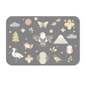 【特力屋】升級版軟式珪藻土吸水地墊 60x40cm 灰野圖鑑