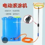 【台灣現貨】油漆塗料塗刷工具乳漆電動滾筒刷自動刷牆神器滾塗機伸縮杆基膜