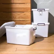 (店+)【Mr.Box】D600滑輪整理箱M 50L-2入