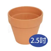 【CA003-H】透氣素燒盆 排水佳高質感多肉植物/ 2.5吋陶盆 【園丁花圃】