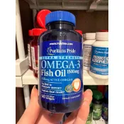 Puritan's Pride🇺🇸普麗普萊💜Omega-3 魚油 1500 MG（450MG 活性Omega-3）