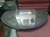 經典銘機環繞重低音 眼鏡蛇造型 國際牌手提音響Panasonic RX-ES23 CD FM正常 TAPE故障 