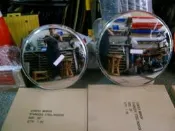 反射鏡 60cm不鏽鋼廣角鏡 大圓鏡 凸鏡 凸透鏡 反光鏡 凸面鏡 圓凸鏡 不銹鋼 白鐵鏡