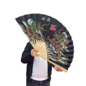 【喜慶用品】0.50.9米超大扇子客廳掛扇中國風影樓拍攝道具扇婚禮慶典裝飾扇婚慶用品 結婚用品 婚房佈置