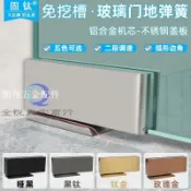 領邦五金配件 多件優惠 免挖槽地彈簧無框玻璃門隱藏型地彈璜液壓門夾天地軸上下合頁