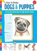 【三民網路書店】How to Draw Dogs & Puppies ― Step-by-step Instructions for 20 Different Breeds 作者：Diana Fisher