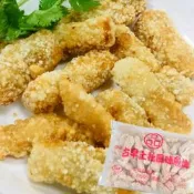 土魠風味魚塊(1公斤x2包)+月圓蝦餅(300gx2包)+特級飛魚卵香腸(300gx2包)