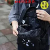 【免運出貨】🔥學院書包 旅行 大容量收納袋 後背包 驚訝貓 NYA 刺繡 背包