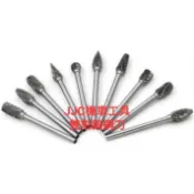 全新盒裝3mm柄x6mm 日式 特級 單雙割 10PCS 鎢鋼刀 鎢鋼刀組 引擎 滾刀 研磨刀 硬合金 鎢鋼 研磨刀整修