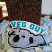 刺繡貼紙 動物系列 無尾熊 -- 睡懶覺無尾熊   VEG OUT