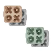土耳其【minikoioi】XO造型矽膠模具2入組 副食品 模具 耐熱食品級矽膠烤箱 (多色可選)