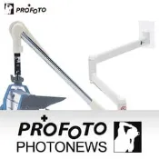 《攝影家攝影器材》國產台灣製專業攝影棚三節式怪手 壁掛型 電線內藏不纏線 打光方便效率佳