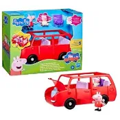 【Peppa Pig 粉紅豬】學前玩具系列(佩佩家的紅色家庭車)