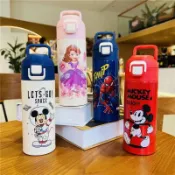🔹台灣賣家免費刻字🔹500ml 400ml 兒童直飲手提 水壺 316不鏽鋼保溫瓶美國隊長蜘蛛人黑豹奧特曼