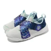 Nike 童鞋 Flex Advance SE PS 藍 魔鬼氈 狗腳印 無鞋帶 中童 小朋友 運動鞋 DQ6476-001