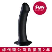 【免運+贈潤滑液】德國Fun Factory Magnum 矽膠平頭吸盤按摩棒-黑【情趣職人】