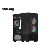 Mavoly 松聖 4070+ 電腦機殼(黑色)