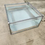 👏👏BZ出貨快 -【帆布魚池】【刀刮布水池】【折疊魚池】【錦鯉養殖池】【龜池】透明支架帆布暫養池金魚飼養水族養殖箱