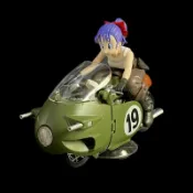 ［需預約］（塗裝完成品）BANDAI Figure-rise frs 七龍珠Z 布瑪 變形 19號 機車