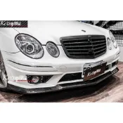 Kc 汽車部品 賓士 BENZ w211 [C款] 前下巴 碳纖維 E250 E280 E350 E63